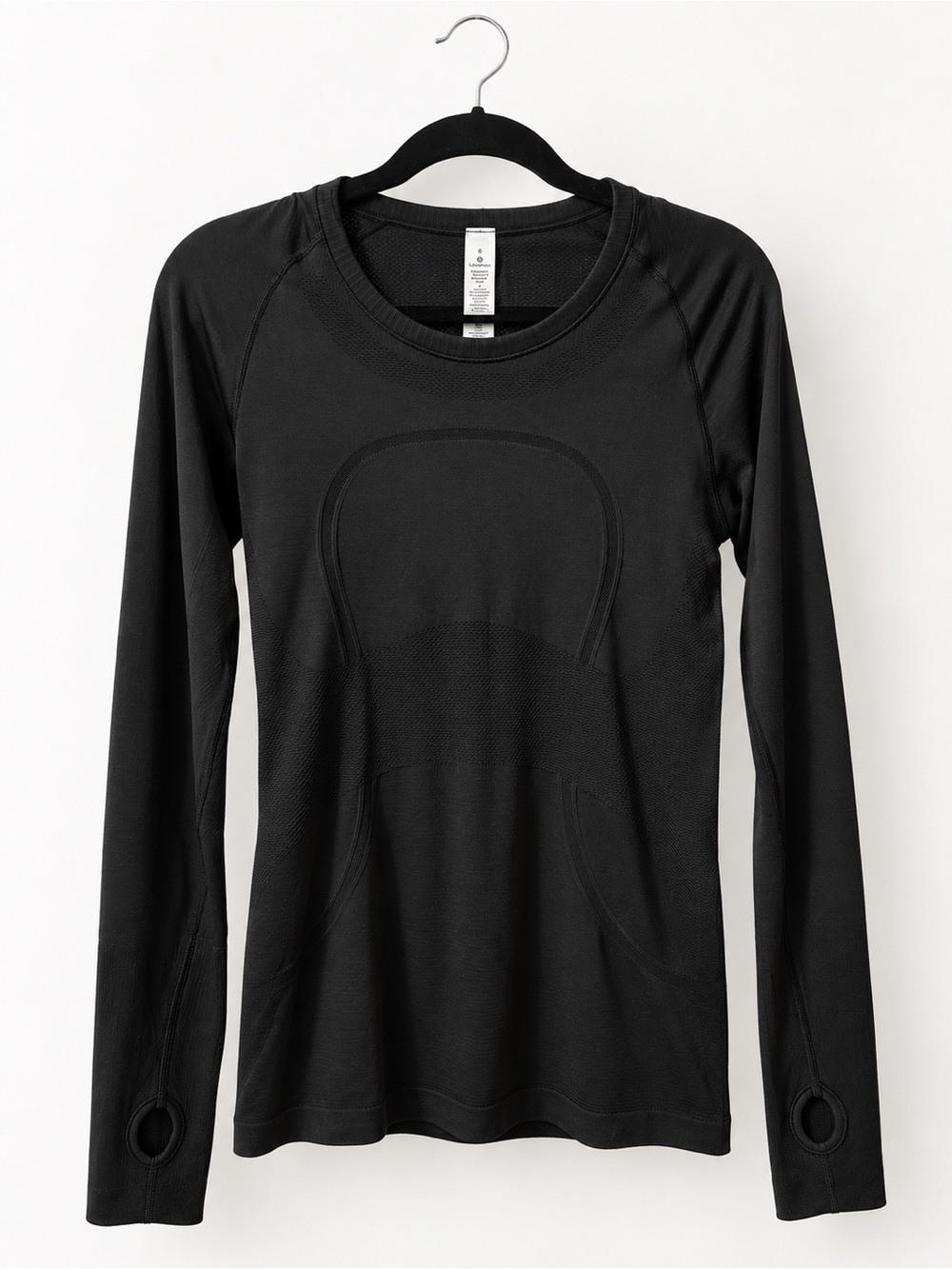 lululemon athletica Black Long-Sleeve Swiftly Tech